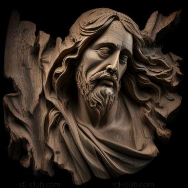 3D model st jesus (STL)